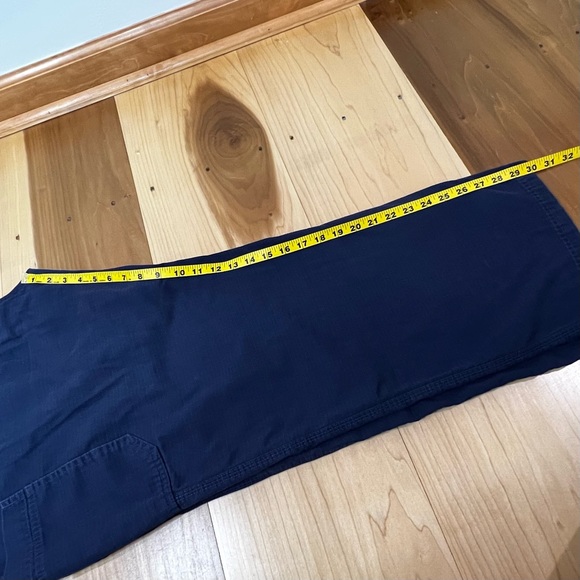 Carhartt Unisex Regular Navy Blue Ripstop Multi Cargo Scrub Pant C54103 3XL - Picture 9 of 10